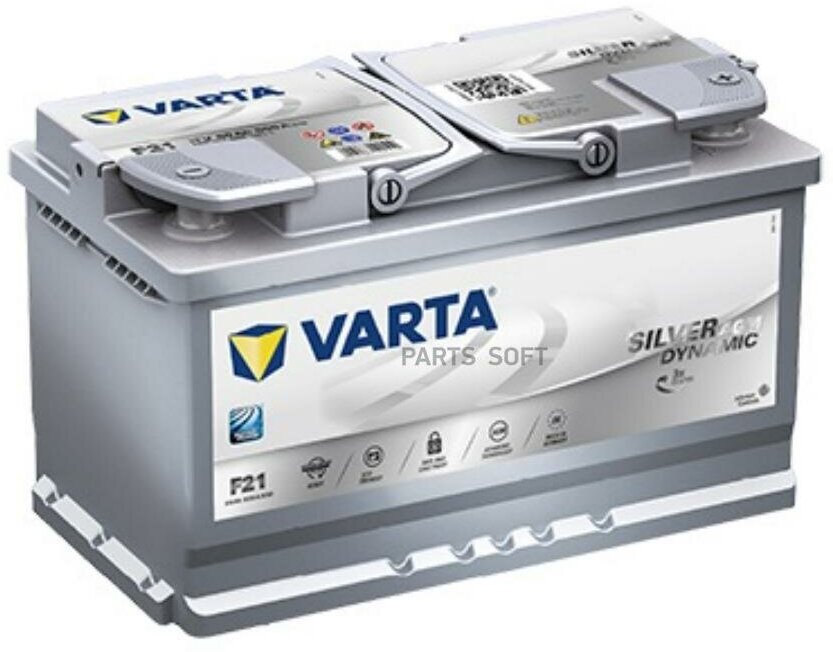 VARTA Аккумуляторная батарея Silver Dynamic AGM [12V 80Ah 800A B13]