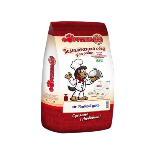 Сухой корм для собак ФОРМУЛА-365 рыба 3 кг