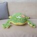 Большая мягкая игрушка подушка лягушка - антистресс 60 см