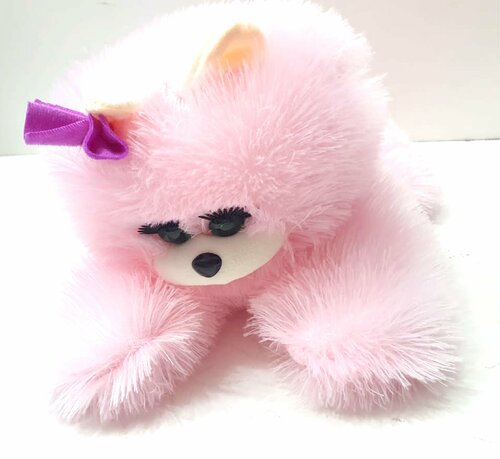 Мягкая игрушка кошка, котенок розовый, 40 см