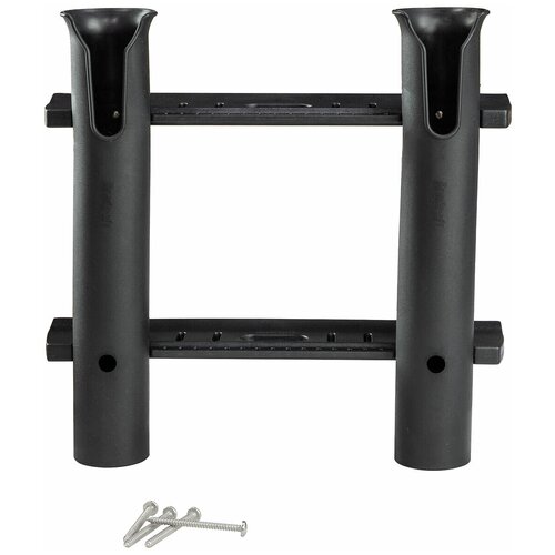 Держатель спиннинга 2 стакана, черный