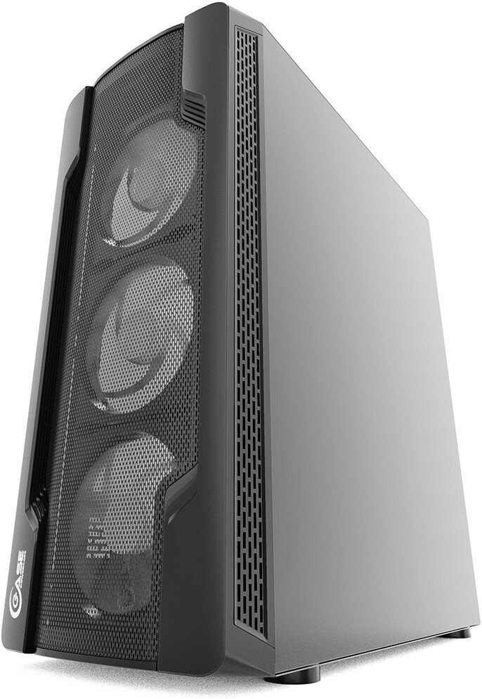 Корпус Powercase Mistral X4 Mesh Black (CMIXB-F4)