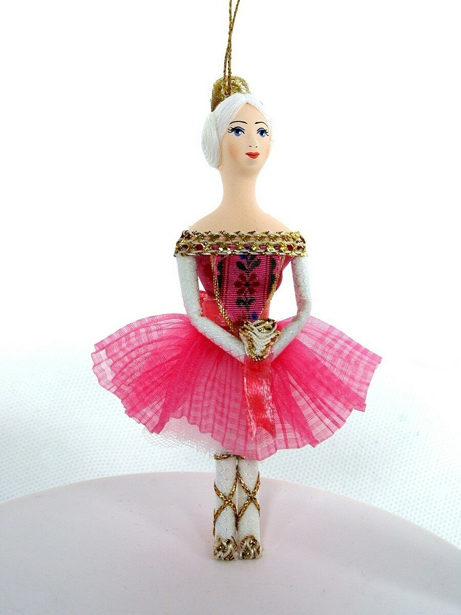 Кукла-подвеска Балерина в сценическом костюме.