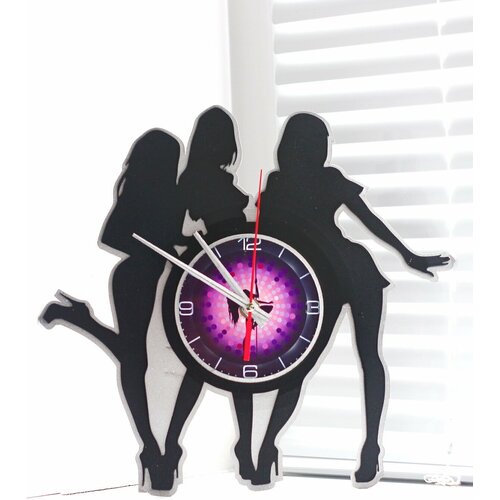 Настенные часы Pole Dance