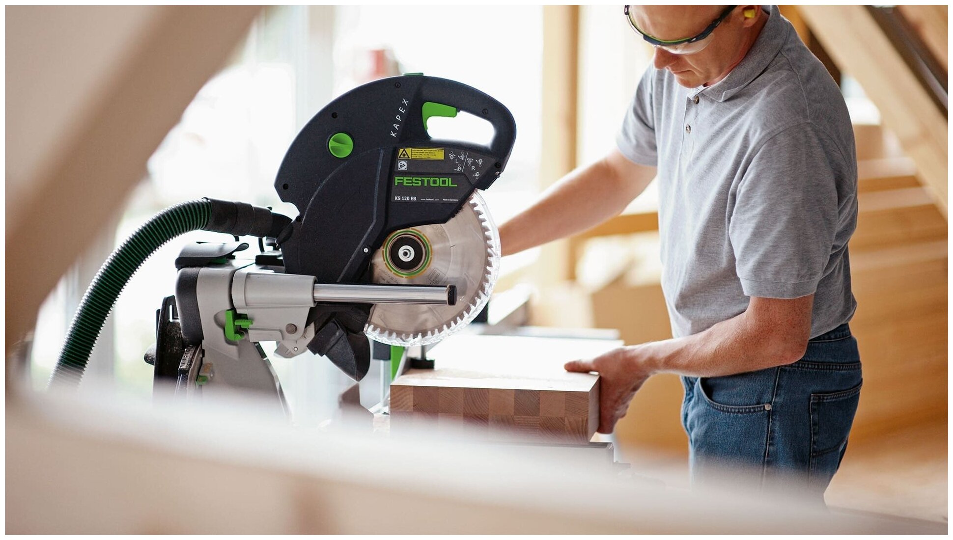 Пила торцовочная Festool - фото №8