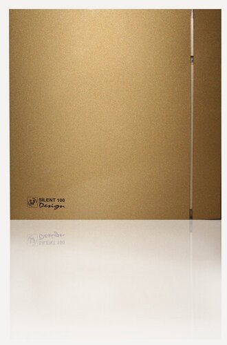Изображение товара Вентилятор Soler & Palau Silent Design 100 CHZ Gold (Таймер, Датчик влажности)