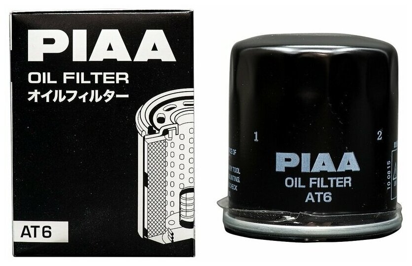Фильтр масляный PIAA AT6 Z1-M (W 68 3 OP 572) TOYOTA AURIS | AT6