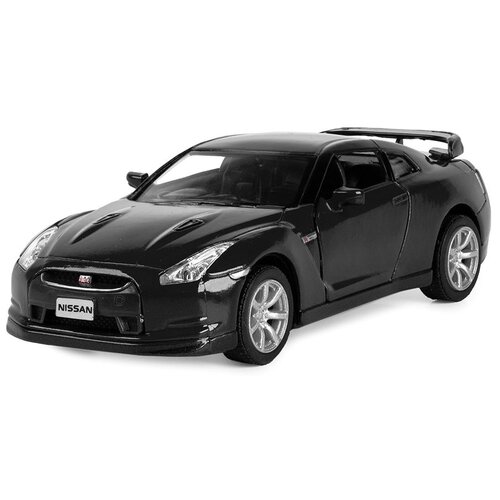 Легковой автомобиль Serinity Toys 2009 Nissan GT-R R35 (5340DKT) 1:36, 12.5 см, черный