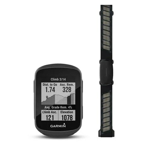 фото Велокомпьютер garmin edge 130 plus bundle, gps europe, беспроводной, черный, 010-02385-11