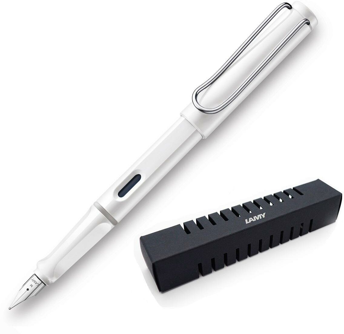 Ручка перьевая LAMY 019 safari, Белый, F, 4000226