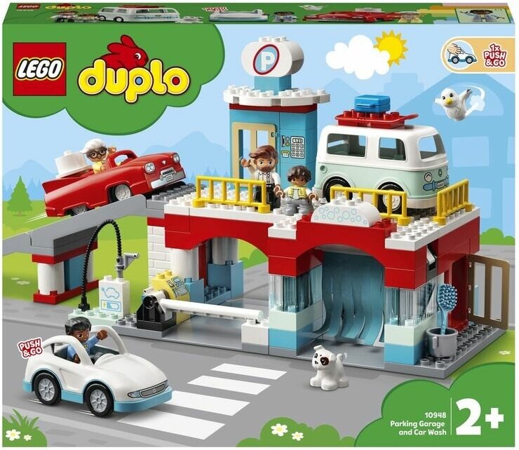 LEGO Duplo Town Конструктор Гараж и автомойка, 10948