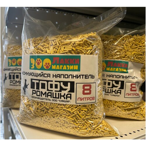 Комкующийся наполнитель Тофу 8.2л