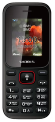 Мобильный телефон teXet TM-128 Чёрный