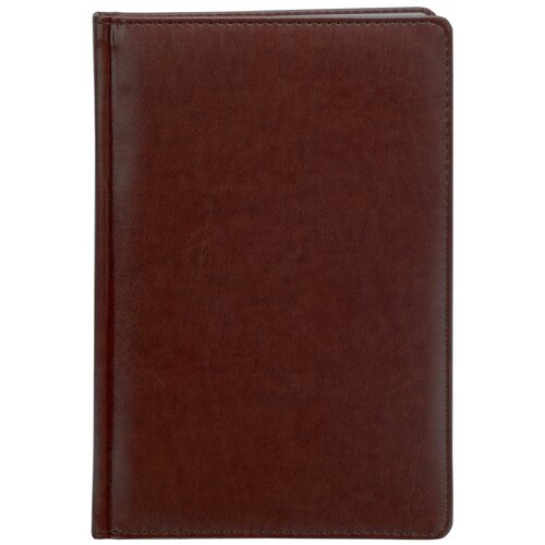 Ежедневник Index Avanti недатированный, искусственная кожа, А5, 168 листов, коричневый