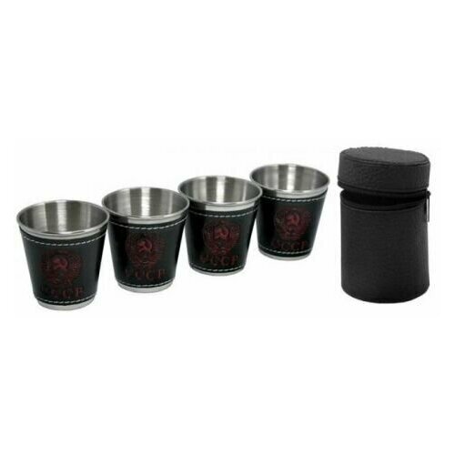 Подарочный набор стопок СССР, 4 шт