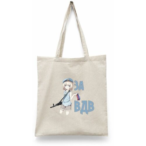 фото Сумка-шоппер унисекс каждому своё "аниме/тян/тарков" черная