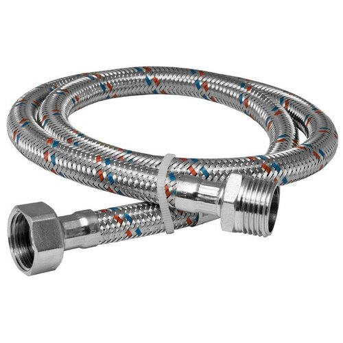 Подводка гибкая для воды ProfECO 120 см гайка-штуцер 1/2-1/2 PE-FM120