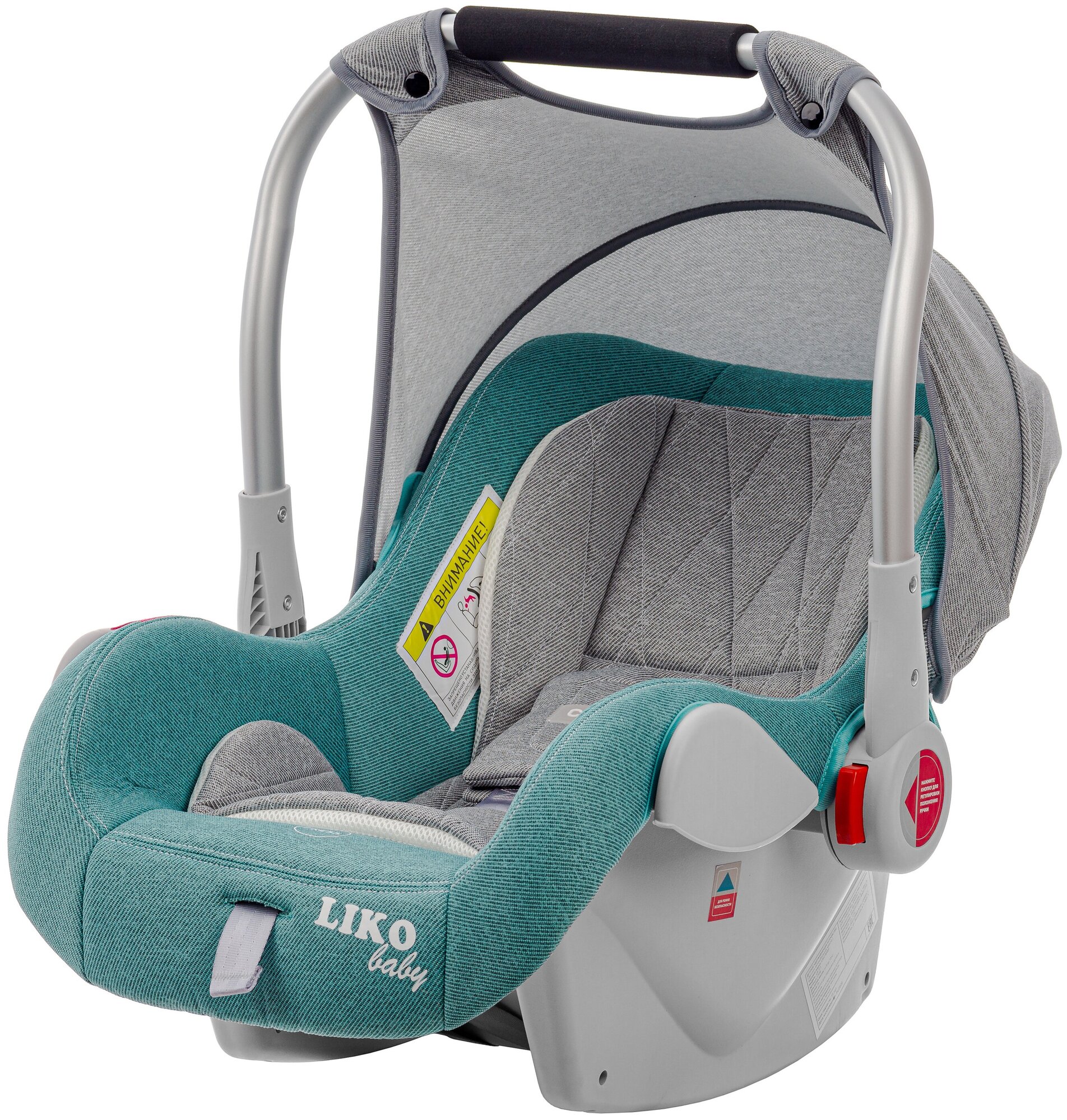 Автокресло LIKO BABY CRIB LB 321 Мятный