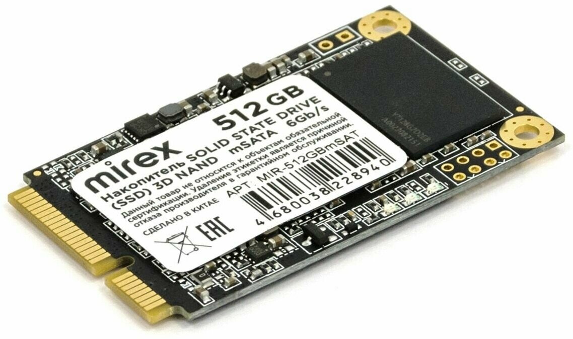 Накопитель SSD Mirex 512Gb 13640-512GBmSAT - фото №6