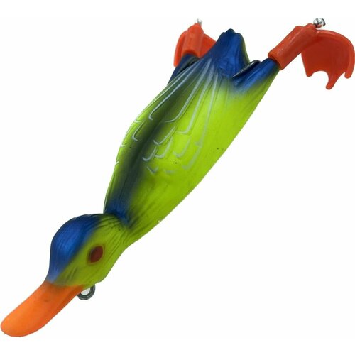 Мягкая приманка утка силиконовая поверхностная приманка 115 мм 19 грамм 366₽