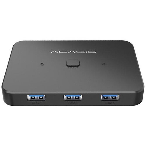 Коммутатор Acasis QH001 3x1 KVM Switcher Box Splitter 4K 60HZ HDMI-compatible Switch 3 In1 Out Black pzzpss 4k hdmi switcher 4k 2k 3d mini 3 port hdmi switch 4k switcher hdmi splitter 3 in 1 out port hub for dvd hdtv monitor pc