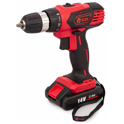 Дрель-шуруповерт аккумуляторная Edon AD-14C 441000₽