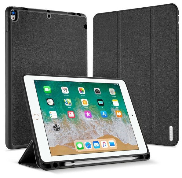 Чехол книжка Dux Ducis для Apple iPad Air 3 / Pro 105 Domo Series Черная