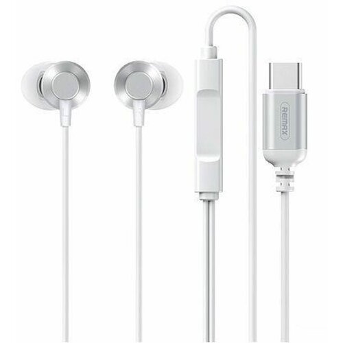 Наушники Remax RM-512a Type-C серебро с микрофоном 47800₽