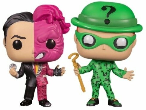 Фигурка Funko POP! DC Comics. Набор из 2-х фигурок Two-Face & The Riddler (Batman 1995) (GW)