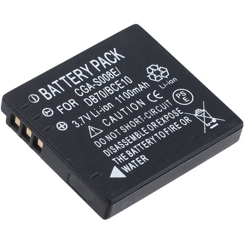 Аккумулятор DB-70 для Panasonic SDR-S26 | DMC-FS3 | SDR-SW20 | SDR-S7 | HM-TA1 - 1100mah