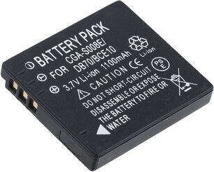 Аккумулятор DB-70 для Panasonic SDR-S26 | DMC-FS3 | SDR-SW20 | SDR-S7 | HM-TA1 - 1100mah