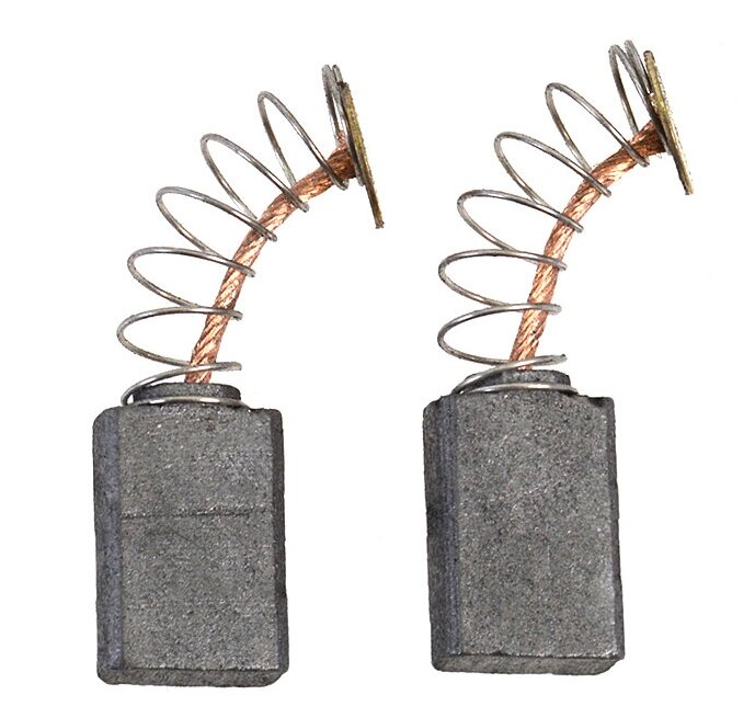 фото Щетка графитовая (пара) 10.9х5.4х16 для дрели ударной двухскоростной ЗУБР ЗДУ-1100-2 ЭРММ2