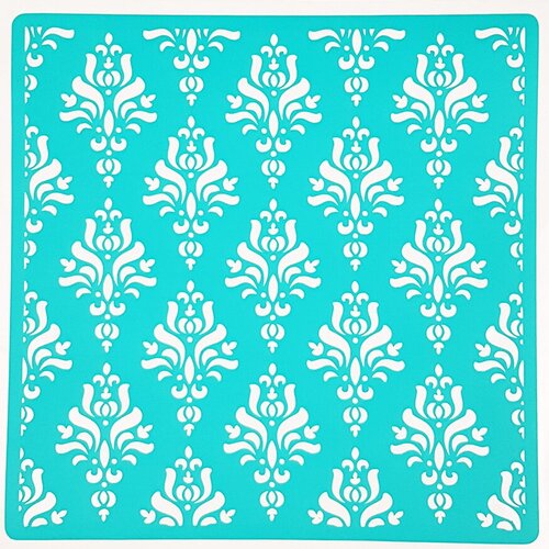 Трафарет на клеевой основе Фоновый вензеля