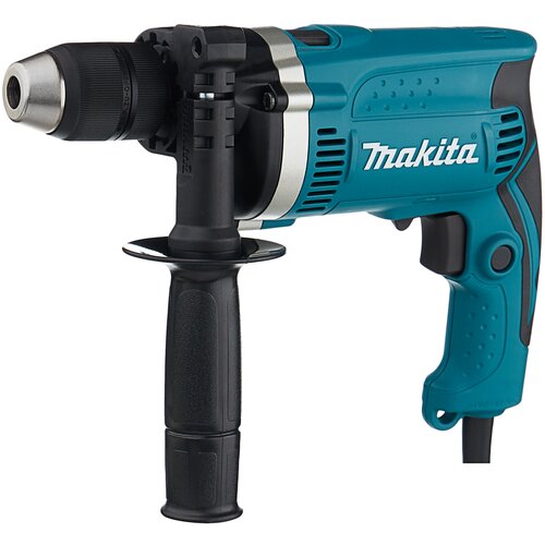 Ударная дрель Makita HP1631, 710 Вт бирюзовый дрель ударная max pro 85066 710вт