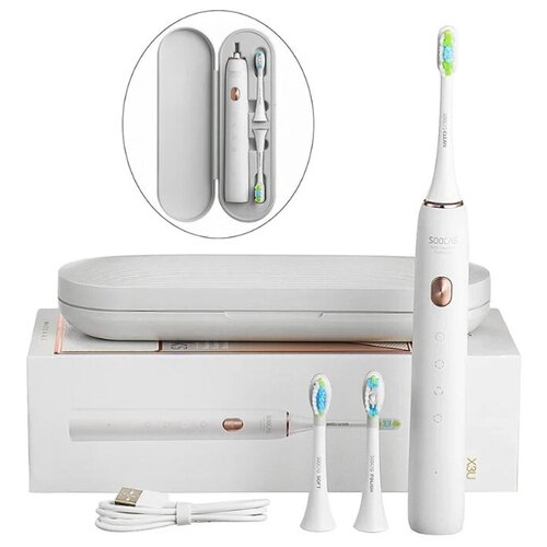 звуковая зубная щетка Soocas X3U Sonic Electric Toothbrush (3 насадки), CN, белый