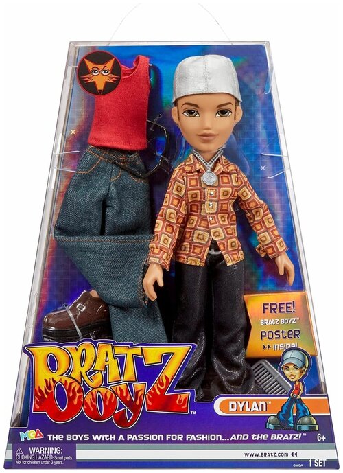 Кукла Дилан Bratz Original Fashion Doll Dylan