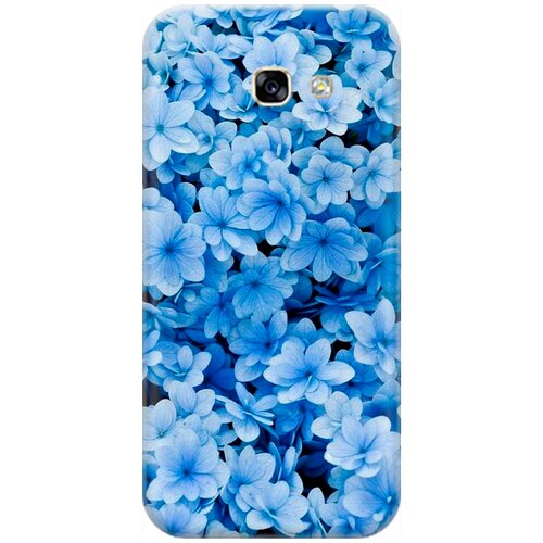 фото Re:pa накладка transparent для samsung galaxy a5 (2017) с принтом "голубые цветочки"