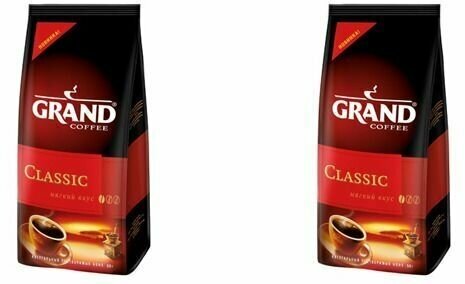 GRAND Кофе растворимый Классик, 50г, 2 штуки - фотография № 1
