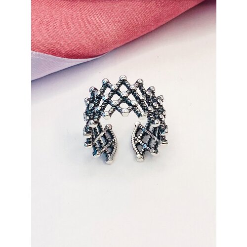 Перстень SADAF серебро, 925 проба, безразмерное