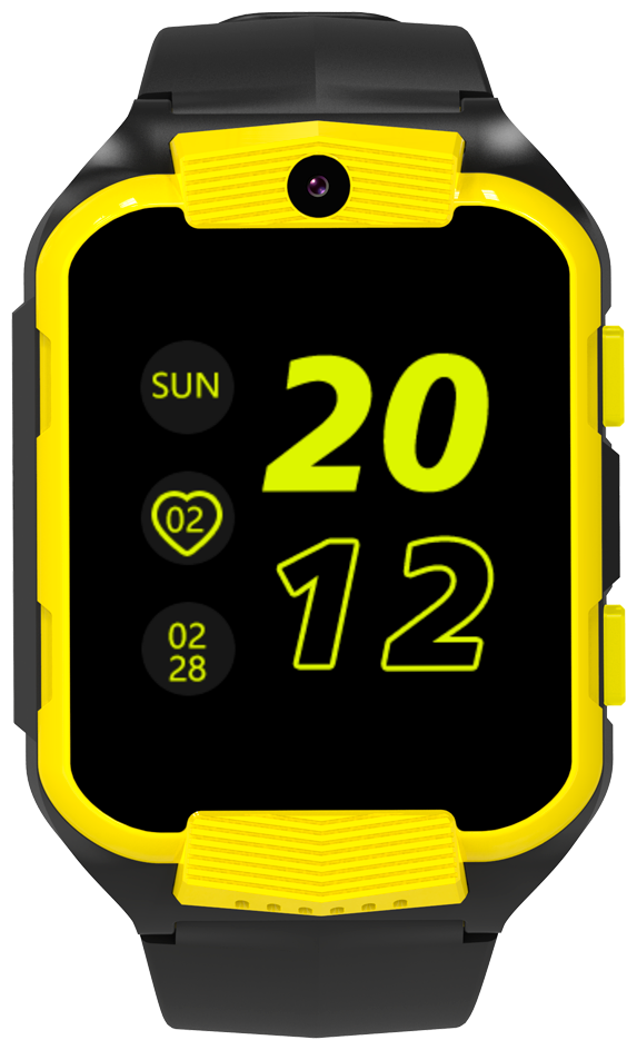 Детские умные часы CANYON Cindy KW-41 CNE-KW41YB желтый - фотография № 1