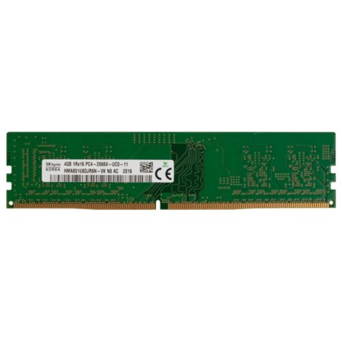 Память оперативная DDR4 4Gb Hynix 2666MHz CL19 HMA851U6DJR6N-VKN0 OEM 202400₽