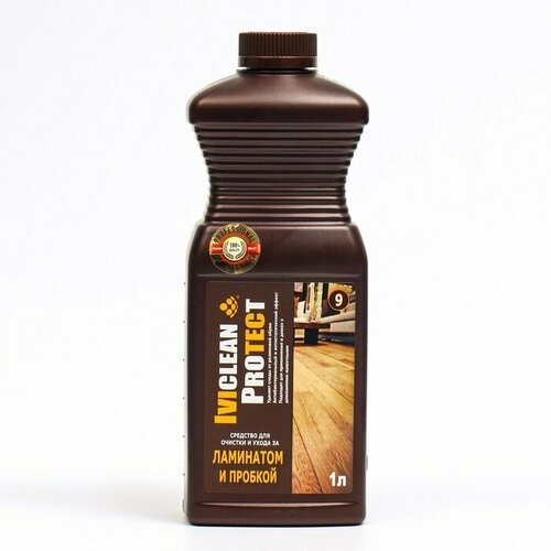 Ивитек Очиститель для полов из ламината и пробки, IVIclean proTECt, 1 л