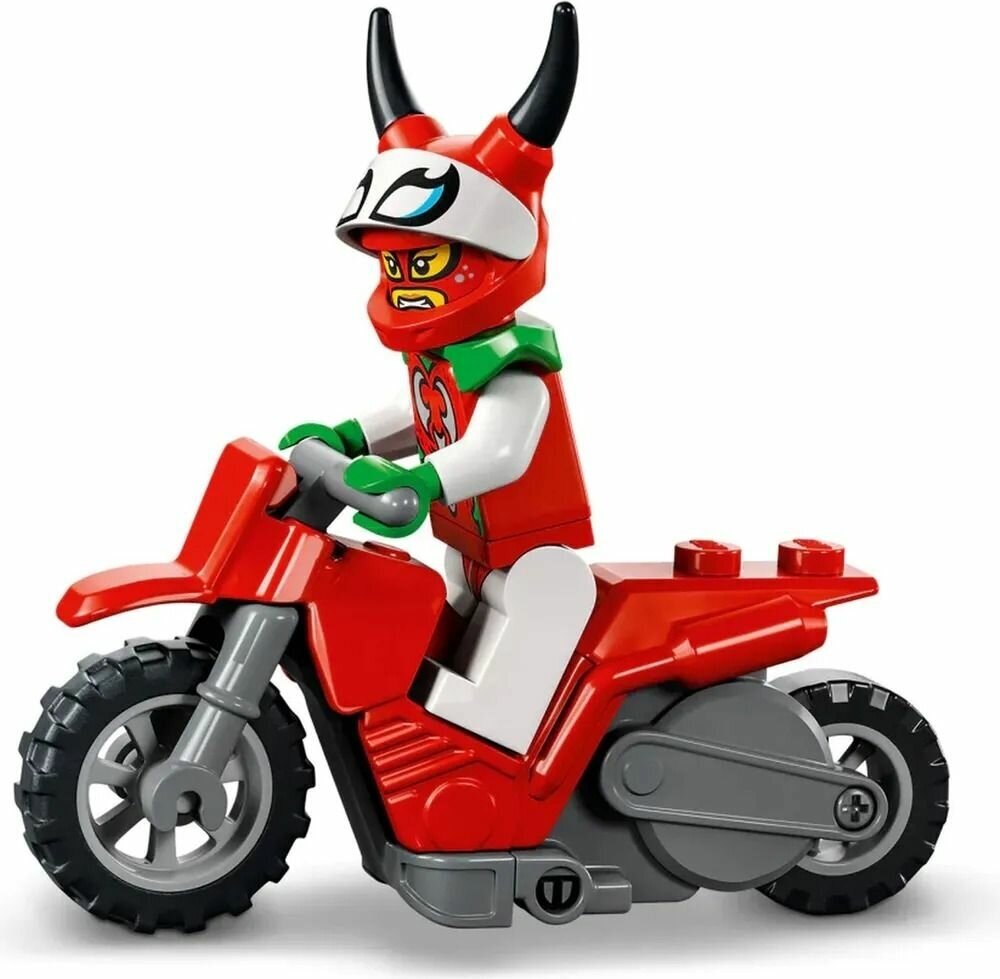 Конструктор LEGO 60332 City Reckless Scorpion Stunt Bike (Трюковой мотоцикл Скорпиона) - фото №8