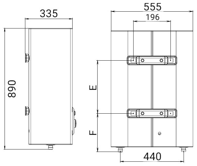 Электрический водонагреватель ZANUSSI ZWH/S 80 Splendore Dry - фотография № 8