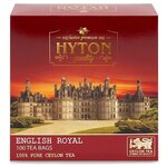 Hyton Чай черный Английский Королевский 100 пакетиков по 2 г - изображение