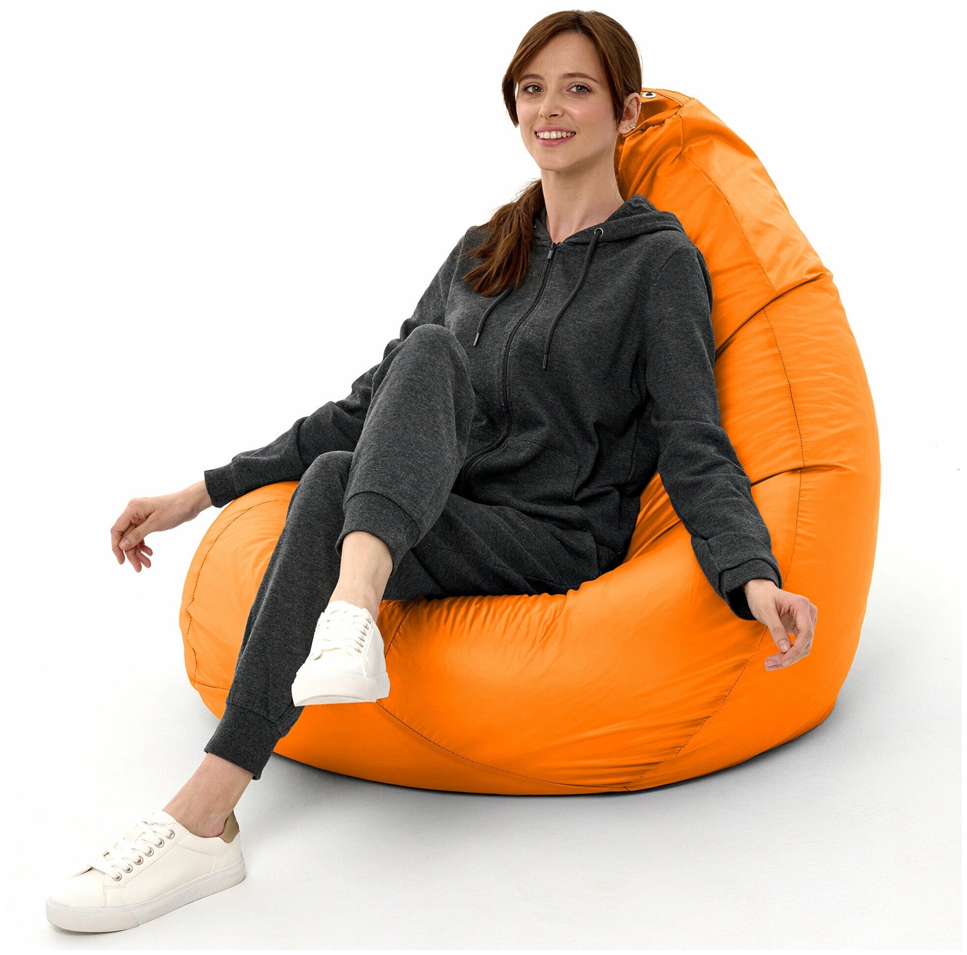 Кресло-мешок F78 Оксфорд стандарт Оранжевый - фотография № 5