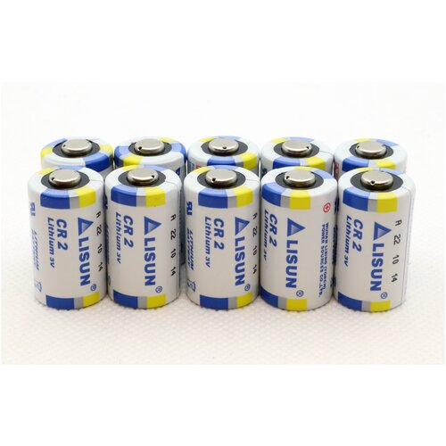 Батарейка литиевая LISUN CR2, 3V, 10 штук