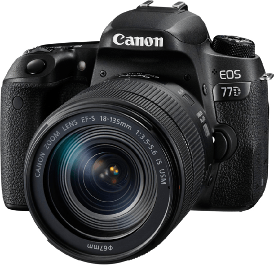 Canon EOS 77D Kit - Canon EF-S 18-135mm f/3.5-5.6 IS USM