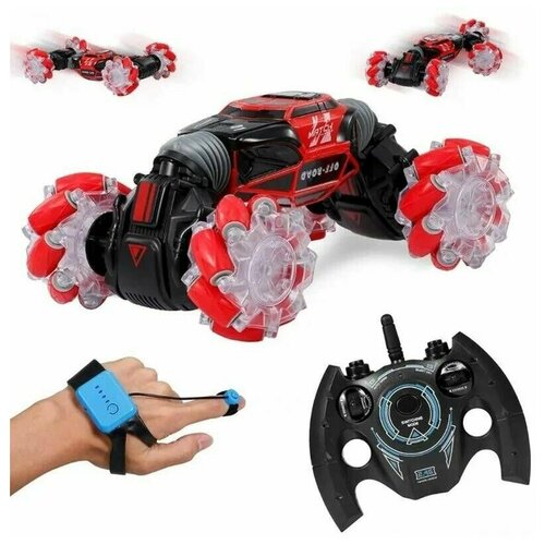 Машинка перевертыш SKIDDING Управление жестами UD 2196A красная