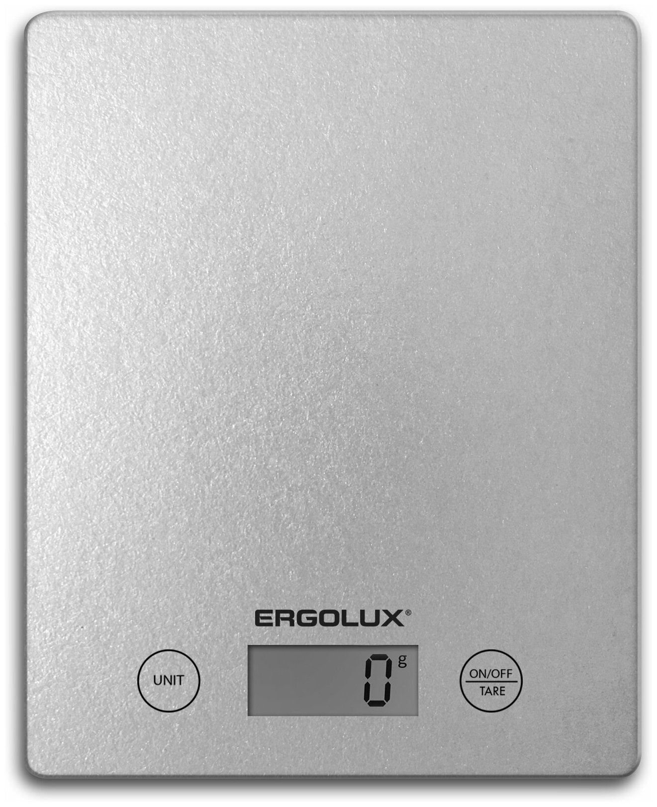 Весы кухонные ERGOLUX ELX-SK02-С03 серые металлик